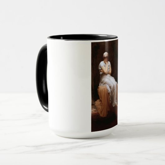 孤独(Frederic Leighton著) マグカップ (正面左)