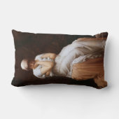 孤独（Frederic Leighton著） ランバークッション (裏面)