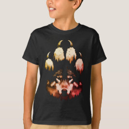 孤狼。野生の魂 Tシャツ