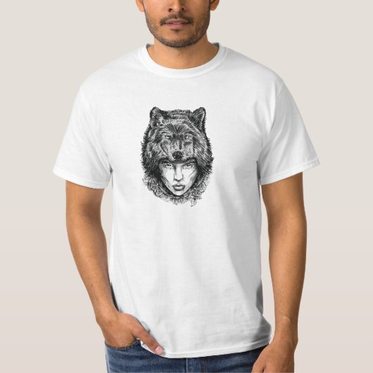 孤狼 Tシャツ (正面)