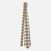 孤立したアーチェリーターゲット ネクタイ (裏面)