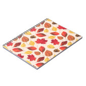 孤立したデバイスから実在作成されたシームレ葉ームパタン ノートブック (左側)