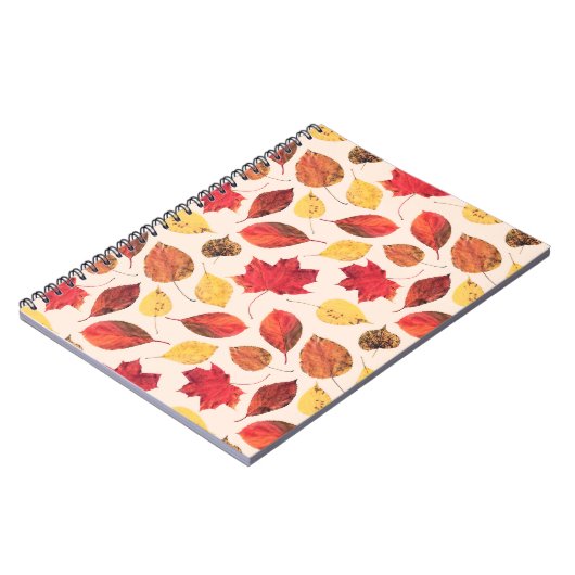 孤立したデバイスから実在作成されたシームレ葉ームパタン ノートブック (左側)