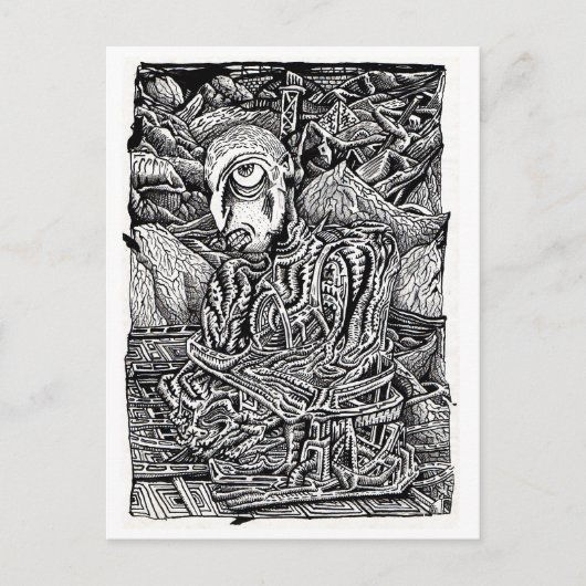 孤立したポストカード ポストカード (正面)