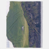 孤立した家 フリースブランケット (正面)