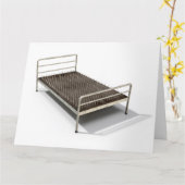 孤立した爪、 ネイルの層 カード (黄色い花)