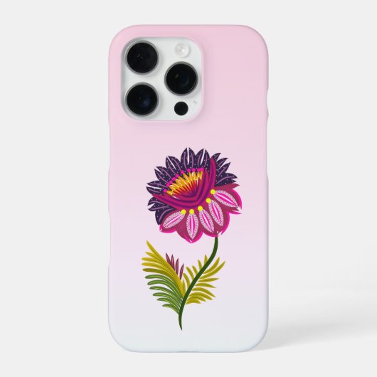孤立した花 iPhoneケース (裏面)
