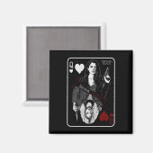 孤立した黒 |サラ&ヘレナ – シスター/セストラ マグネット (正面/裏面)