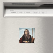 孤立した黒 | Mrs. S – フェミニストクール マグネット (インサイチュ (食洗機))