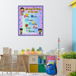 学の日カラフル ポスター