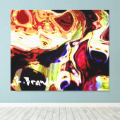 「学の障害」ギャラリーキャンバスプリント キャンバスプリント (インサイチュ (ウッドフロア))