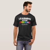 学は皆のためだ Tシャツ (正面フル)