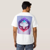 学ぶほど稼げる Tシャツ (裏面フル)