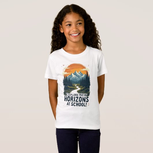 学ぶ冒険 Tシャツ (正面フル)