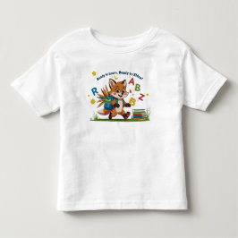 "学ぶ準備はできてる！輝く準備もできてる！" – かわいい幼稚園 トドラーTシャツ