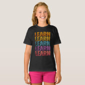 学ぶ 学ぶ Tシャツ (正面フル)
