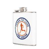 学を愛すランニングる フラスク (左)