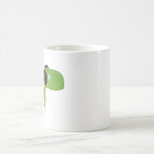 学んで下さい日本のなポッドの勉強のマグ(11のoz)を コーヒーマグカップ (中央)