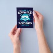 学スキューバダイブ チラシ (手)