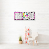 学パーソナライズされた校ナースドア 横断幕 (インサイチュ)