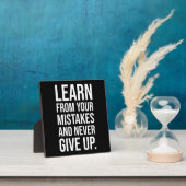 学ミスで決して立ち上がら与えせん フォトプラーク (インサイチュ)