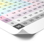 学乗算 ポスター (角)