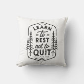 学休まらやめず クッション (正面)