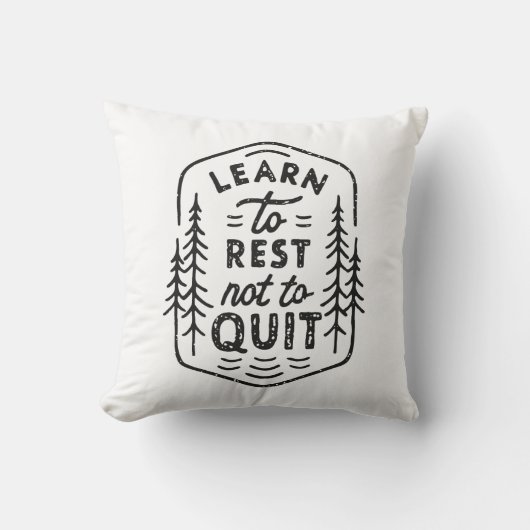 学休まらやめず クッション (正面)