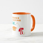 学位の読み込み完了の卒業 マグカップ (正面右)