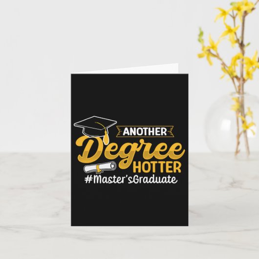 学位卒業マスターの学位Mba カード (黄色い花)