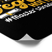 学位卒業マスターの学位Mba ポスター (角)