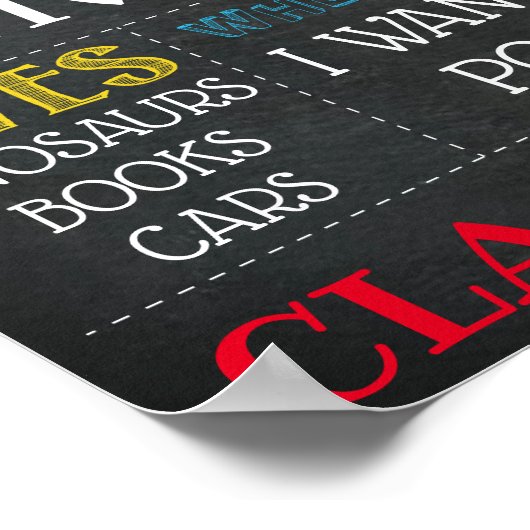 学位表の最初の日 ポスター (角)