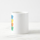 学作るハッスル成功するスローガンやる気を起こさせる コーヒーマグカップ (中央)