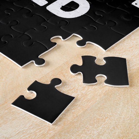 学修100日目… ジグソーパズル (側面)