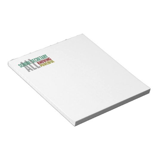 学務官 ノートパッド (アングル)