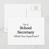 学務官 ポストカード (正面/裏面)