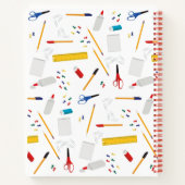 学務所用品パターン学生 ノートブック (裏面)