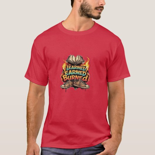 学卒業生の熱傷 Tシャツ (正面)