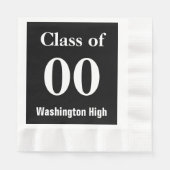 学名の区分および年の任意の色 縁ありランチョンナプキン (正面)