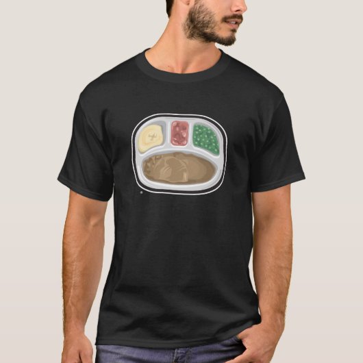 学士のディナーテレビ冷凍食品 Tシャツ (正面)