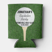 学士ゴルフパーティー又は誕生日ゴルフパーティー 缶クーラー (正面)