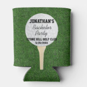 学士ゴルフパーティー又は誕生日ゴルフパーティー 缶クーラー (裏面)