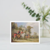 学士会館，会議， 1835 (キャンバス上の油) ポストカード (スタンド正面)