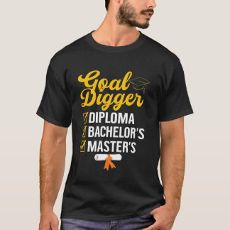 学士卒業生と修士卒業生バロル20 Tシャツ