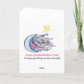 学士号の授与おめでとう カード (裏面)