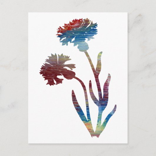 学士号ボタン ポストカード (正面)