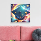 学士号取得おめでとうございます キャンバスプリント (インサイチュ (リビング))