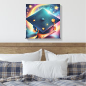 学士号取得おめでとうございます キャンバスプリント (インサイチュ (寝室))