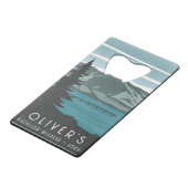 学士号素朴週末キャンピングトリップフォレストウッズ クレジットカード栓抜き (裏面アングル)