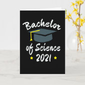 学士号 カード (黄色い花)